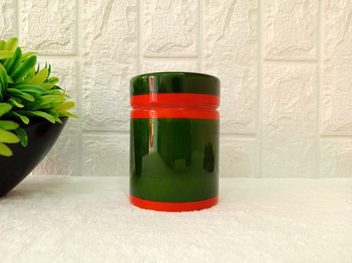 Wooden Jar - Green - decormoods.com