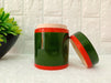 Wooden Jar - Green - decormoods.com