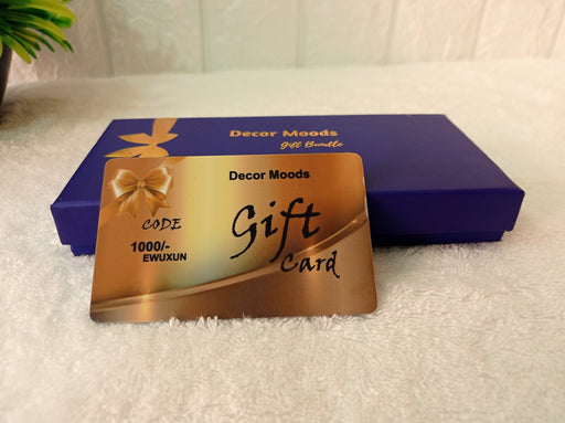 DecorMoods' Gift Card 1000 - decormoods.com