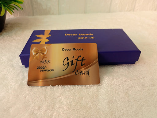 DecorMoods' Gift Card 2000 - decormoods.com